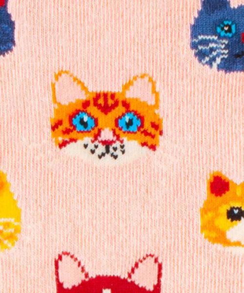 Dilly Socks Notre Chaussettes: Pinky Kitten