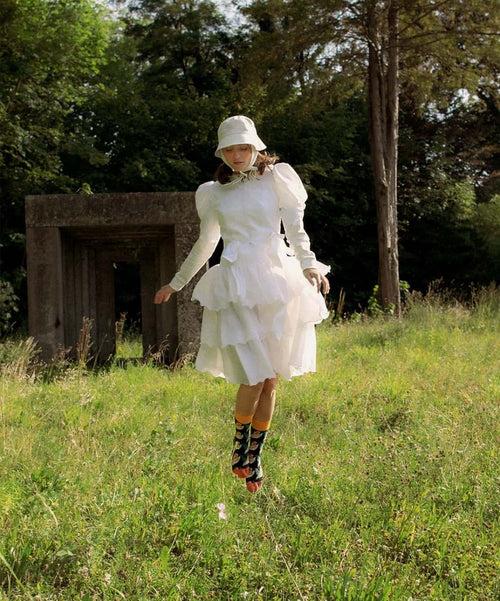 Dilly Socks Notre Chaussettes: Pirate Parrot