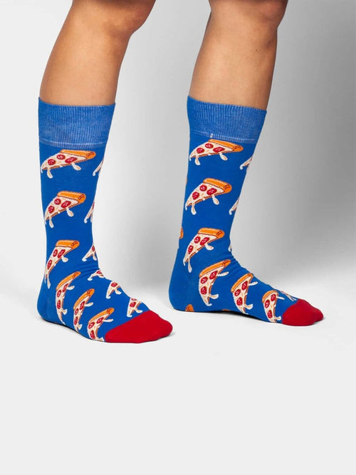 Dilly Socks Notre Chaussettes: Pizza Drip