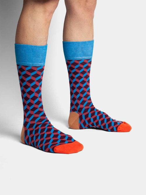 Dilly Socks Notre Chaussettes: Pop Dice