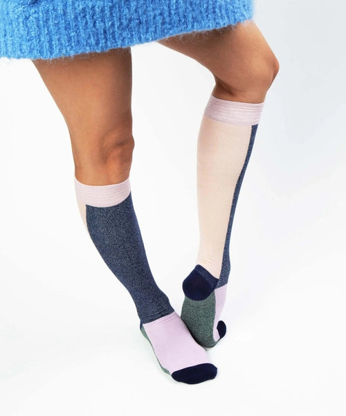 Dilly Socks Notre Chaussettes Pour Femmes: Sky Lawn