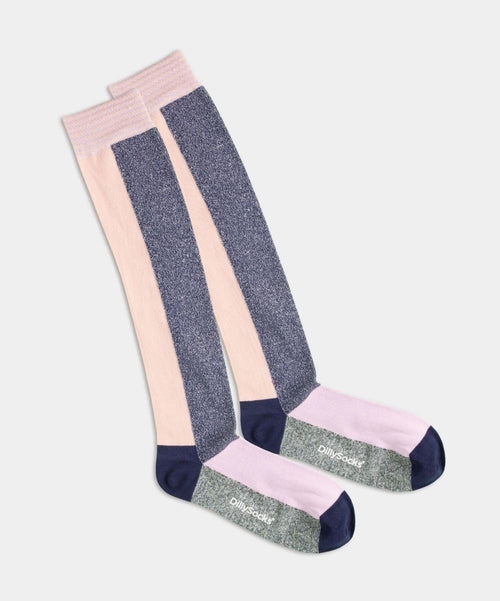 dilly socks Notre chaussettes pour femmes: Sky Lawn