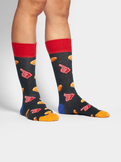 Dilly Socks Notre Chaussettes: Quarterback