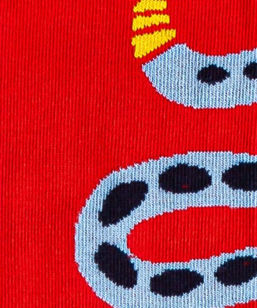 Dilly Socks Notre Chaussettes: Rattle Snake