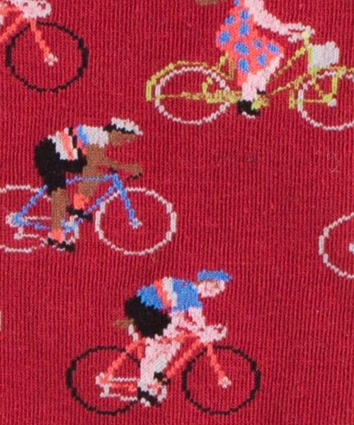 Dilly Socks Notre Chaussettes: Red Ride