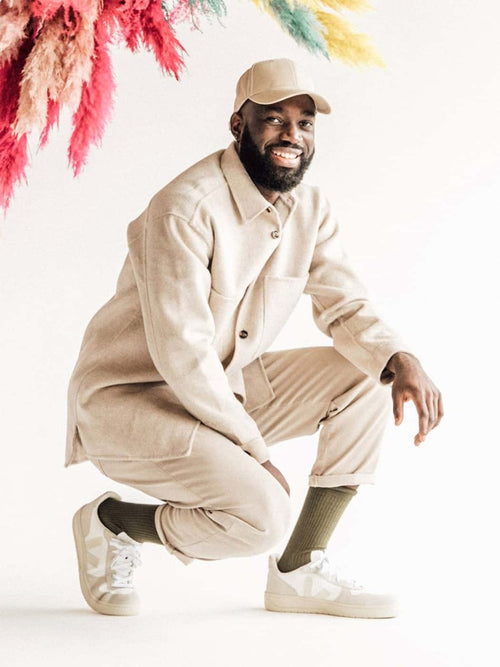 Dilly Socks Notre Chaussettes: Ribbed Olive Green