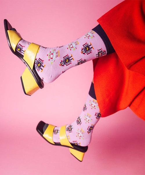Dilly Socks Notre Chaussettes: Robo