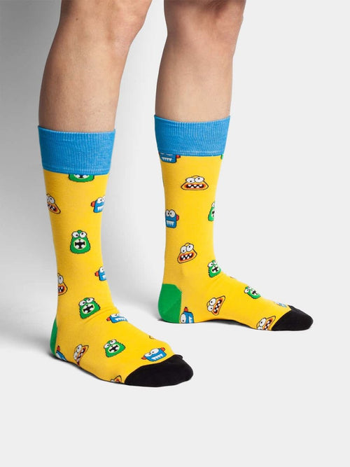 Dilly Socks Notre Chaussettes: Rolling Eyes