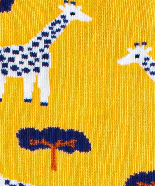 Dilly Socks Notre Chaussettes: Sand Giraffe