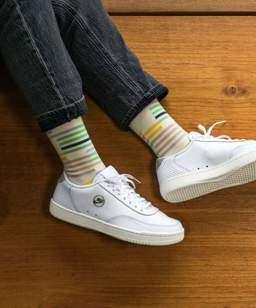 Dilly Socks Notre Chaussettes: Sand Skyline