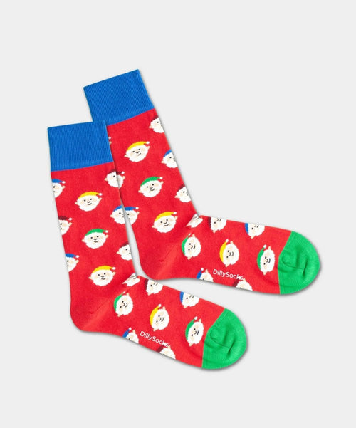 dilly socks Notre chaussettes: Santa Gang
