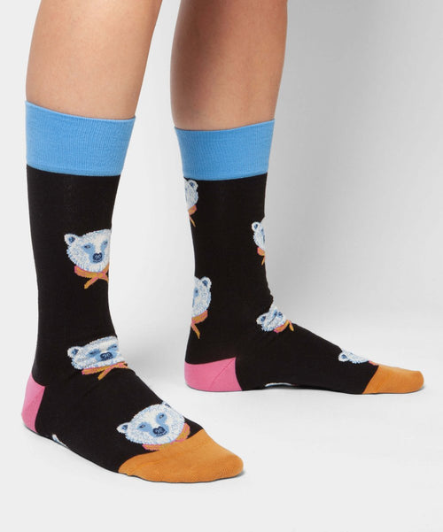 Dilly Socks Notre Chaussettes: Sean The Bear