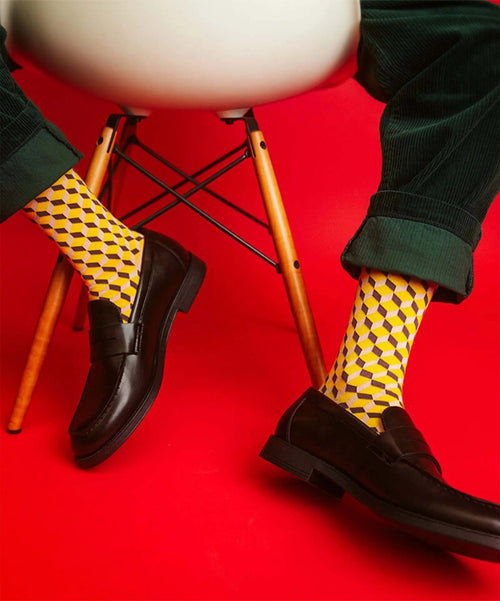 Dilly Socks Notre Chaussettes: Shadow Dice