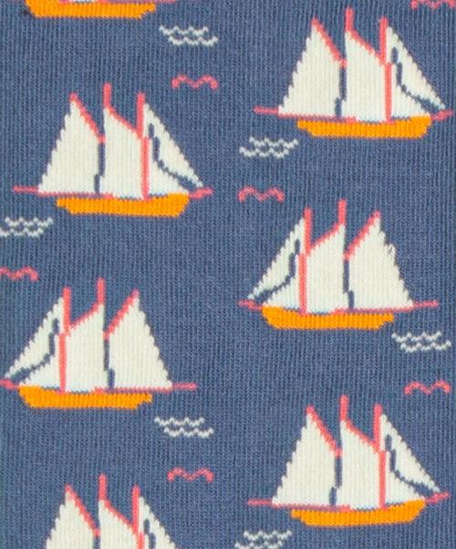 Dilly Socks Notre Chaussettes: Ship Ship Hooray
