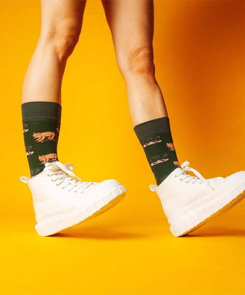 Dilly Socks Notre Chaussettes: Skater Dog