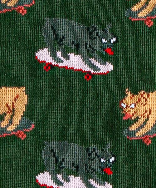 Dilly Socks Notre Chaussettes: Skater Dog