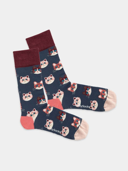 dilly socks Notre chaussettes: Sky Kitten