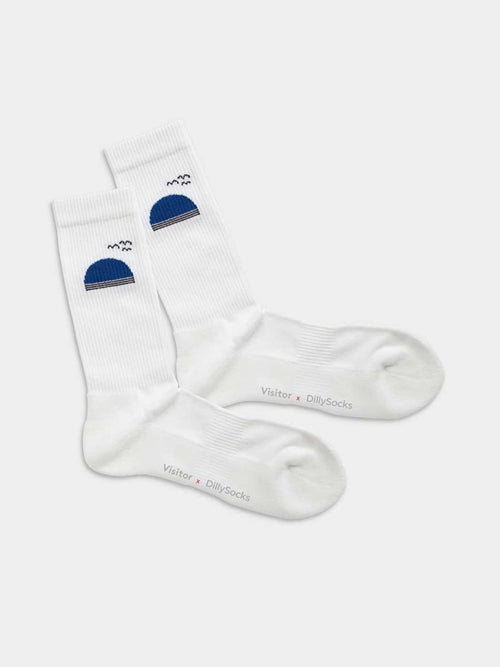 Dilly Socks Notre Chaussettes: Soleil Bleu