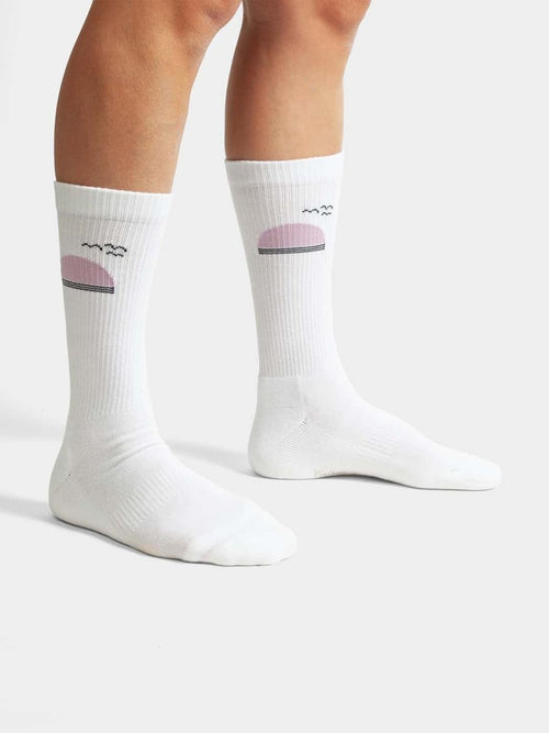 Dilly Socks Notre Chaussettes: Soleil Violet