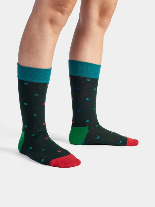 Dilly Socks Notre Chaussettes: Sparse Multi Dots