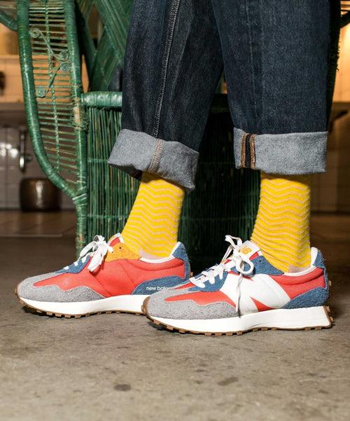 Dilly Socks Notre Chaussettes: Square Beach