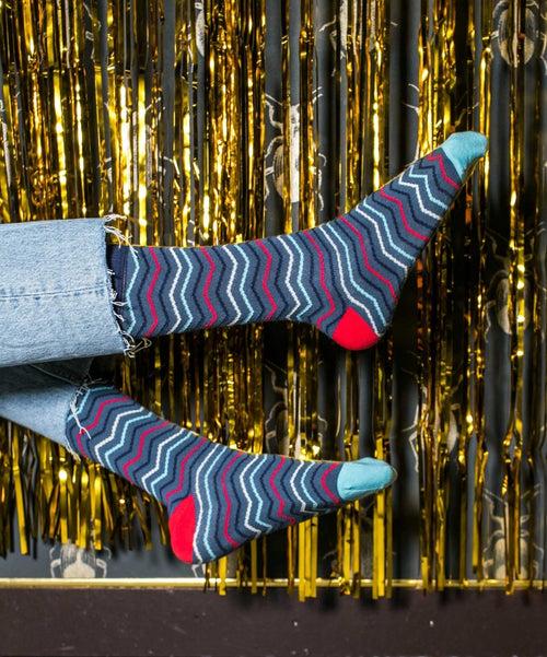 Dilly Socks Notre Chaussettes: Square Riviera
