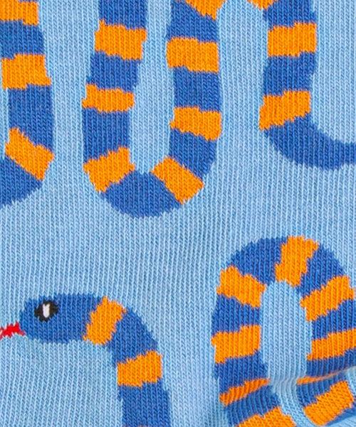Dilly Socks Notre Chaussettes: Stripy Snakey