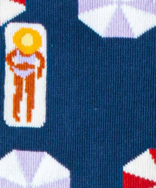 Dilly Socks Notre Chaussettes: Sunburn