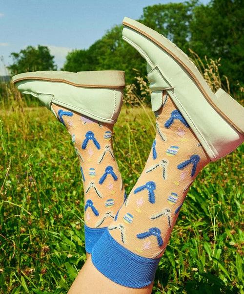 Dilly Socks Notre Chaussettes: Sunny Bunny