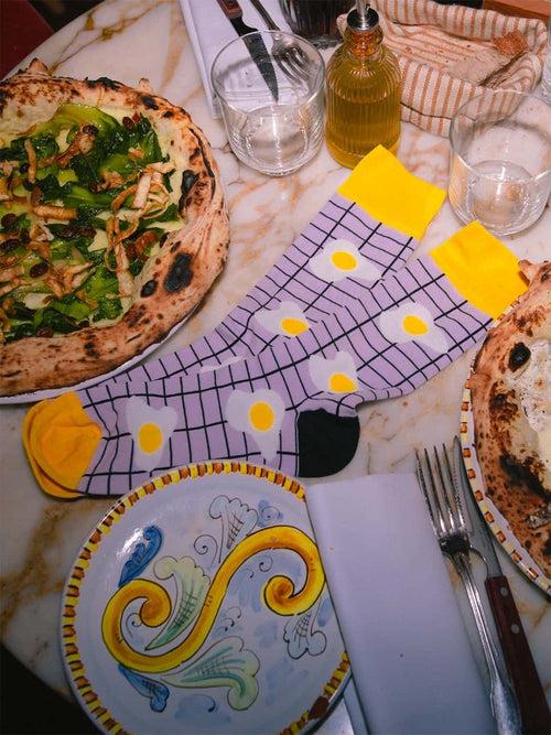 Dilly Socks Notre Chaussettes: Sunny Side Up