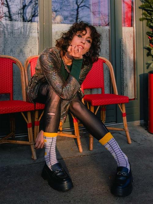 Dilly Socks Notre Chaussettes: Sunny Side Up