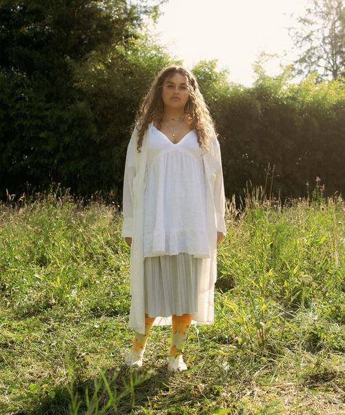 Dilly Socks Notre Chaussettes: Sunshine Coral