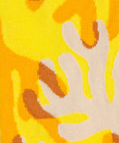 Dilly Socks Notre Chaussettes: Sunshine Coral