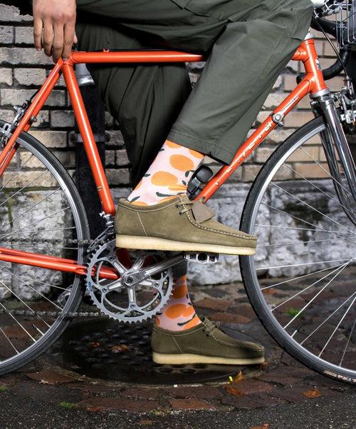 Dilly Socks Notre Chaussettes: Sweet Clementine
