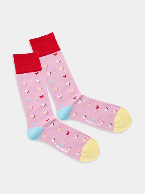 dilly socks Notre chaussettes: Sweet Heart Of Mine