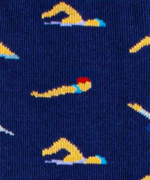Dilly Socks Notre Chaussettes: Swim Blue