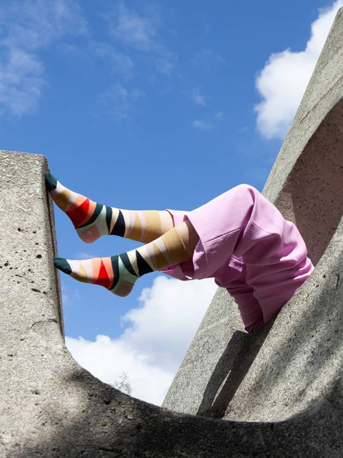 Dilly Socks Notre Chaussettes: Tapered Colors