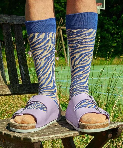 Dilly Socks Notre Chaussettes: Tiger Queen