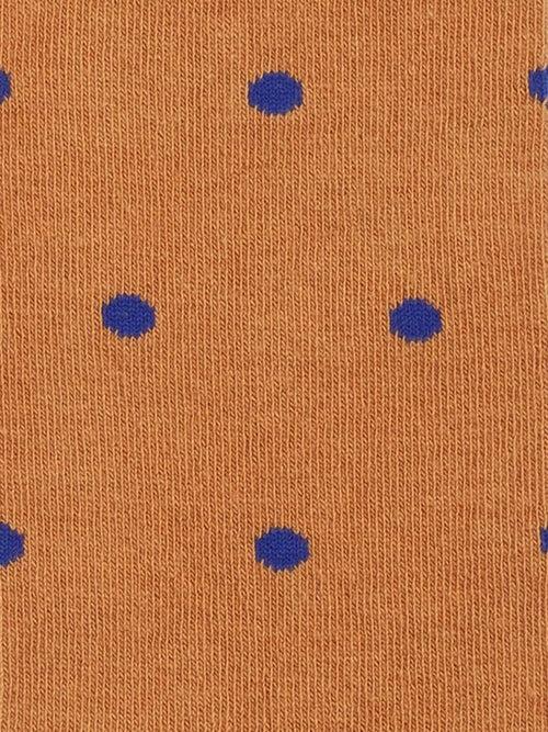Dilly Socks Notre Chaussettes: Tiny Indigo Dots