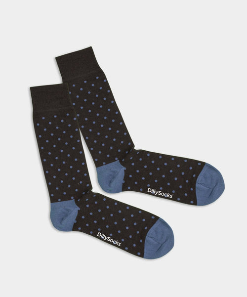 dilly socks Notre chaussettes: Tiny Night Dots