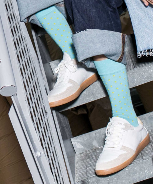 Dilly Socks Notre Chaussettes: Tiny Sparkle Dots