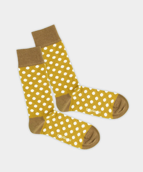 dilly socks Notre chaussettes: Turf Dots