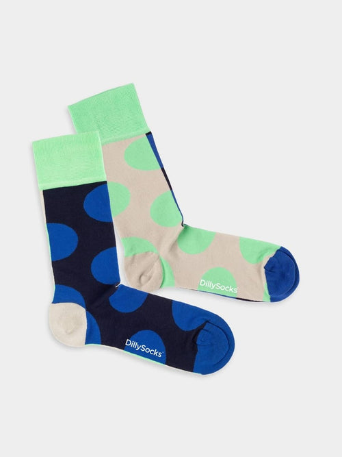 dilly socks Notre Chaussettes: Two-Faced Points