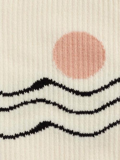 Dilly Socks Notre Chaussettes: Vagues Noires