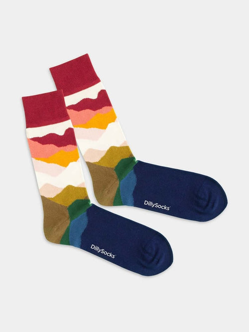 dilly socks Notre chaussettes: Wanderlust