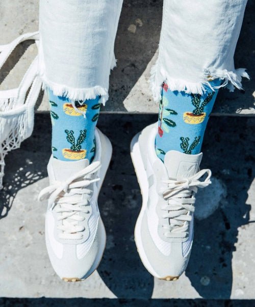 Dilly Socks Notre Chaussettes: Water Plants