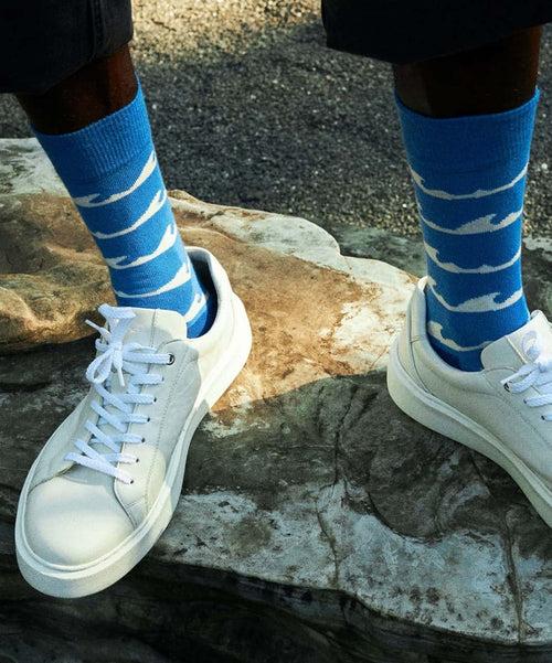 Dilly Socks Notre Chaussettes: Wild Waves