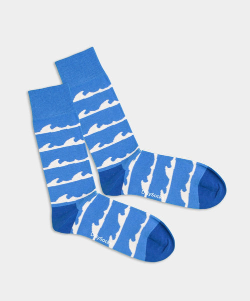 dilly socks Notre chaussettes: Wild Waves