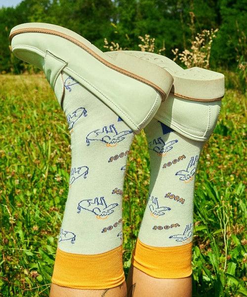 Dilly Socks Notre Chaussettes: Woof Woof