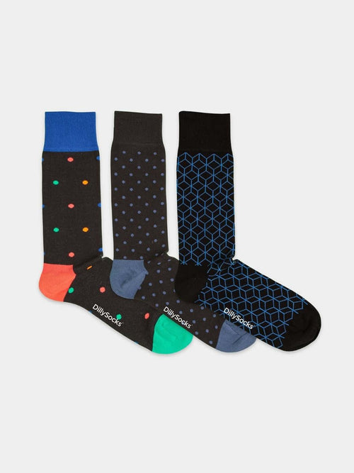 Dilly Socks Notre Coffrets Cadeaux: Black Box